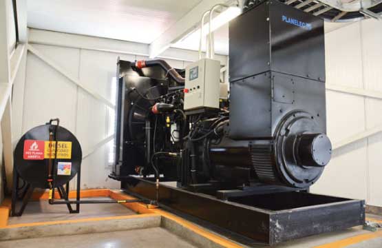 Insonorización de cuartos para plantas eléctricas